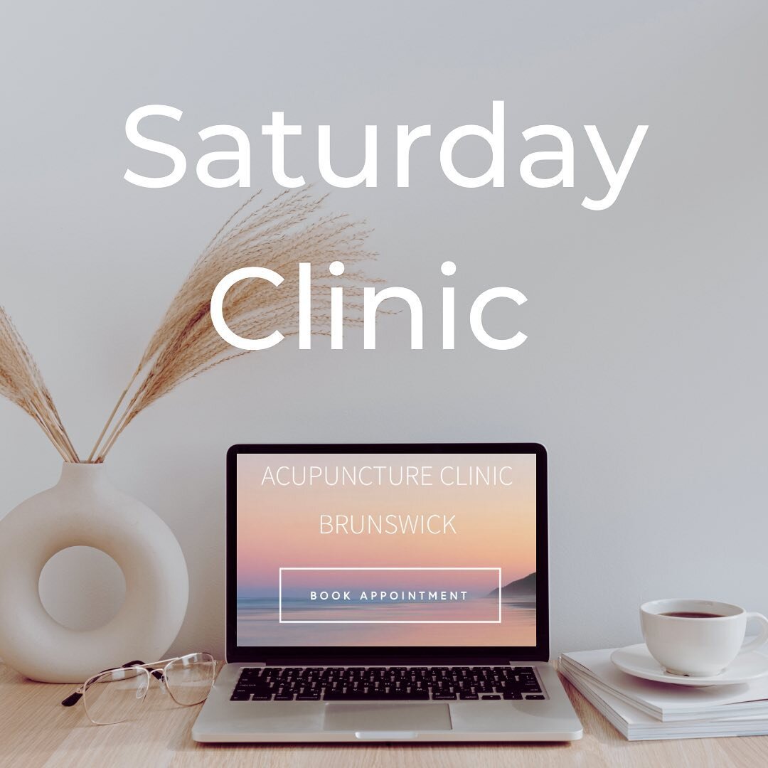 Acupuncture appointments available every other Saturday. 

See below for up coming dates. 

These times are popular so if this is your preferred day make sure you prebook your up coming appointments. 

Note: with winter season I can have late cancell