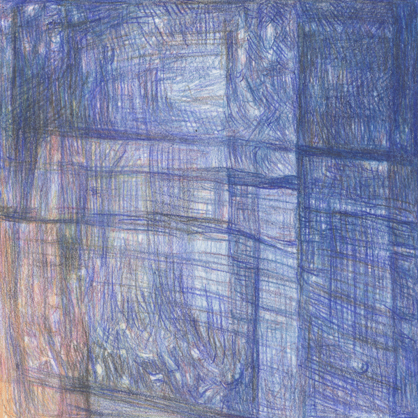 Passing 5 colored pencil, 2018