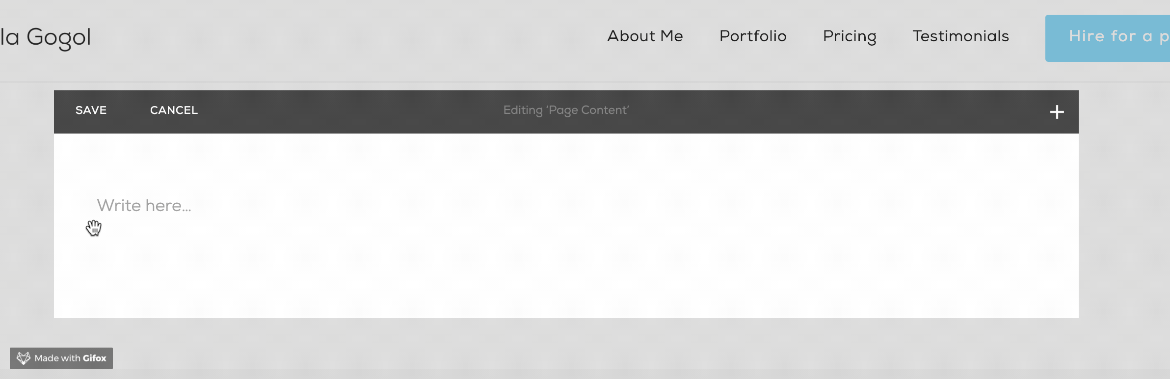 #3 gif. How to find code block?