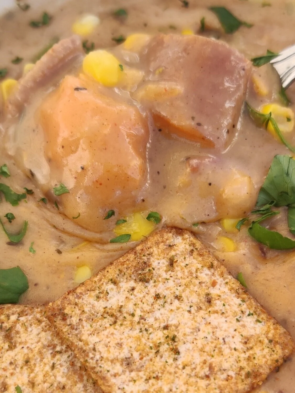 Corn and Sweet Potato Chowder