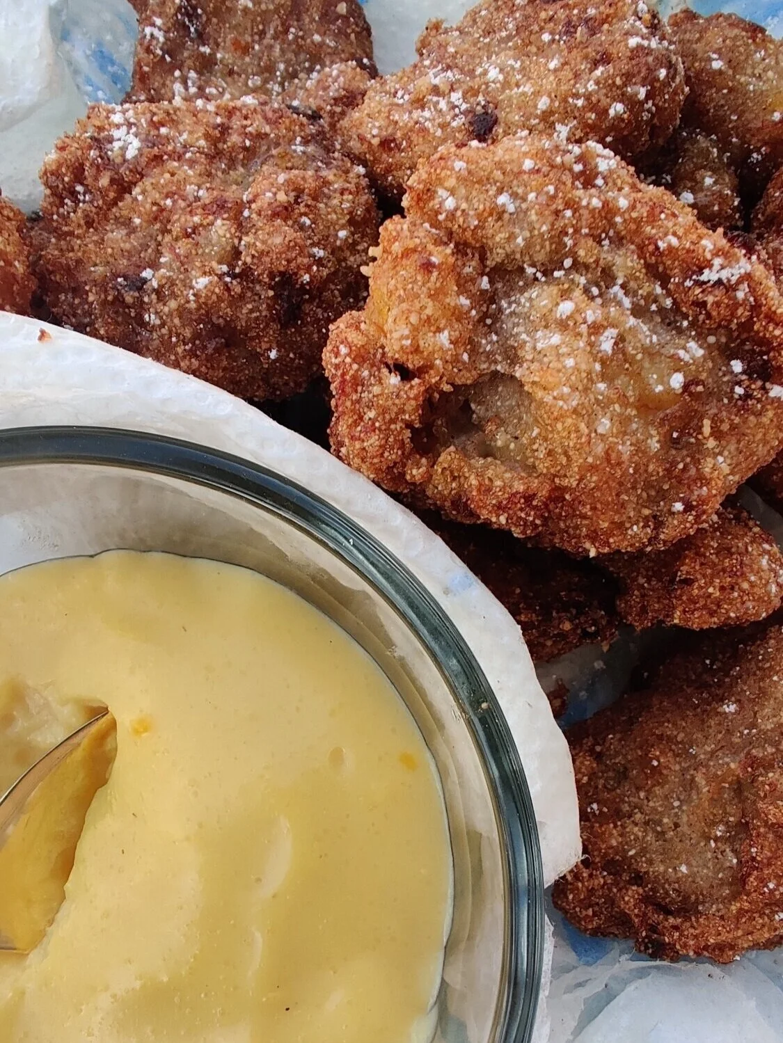 Cinnamon Sugar Banana Fritters