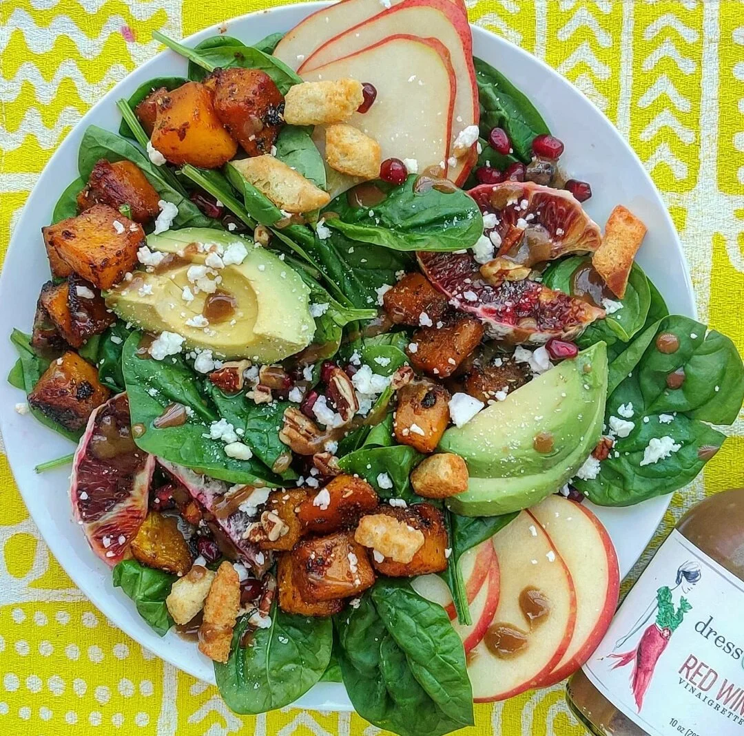 Autumn Salad with Sage Brown Butter Butternut
