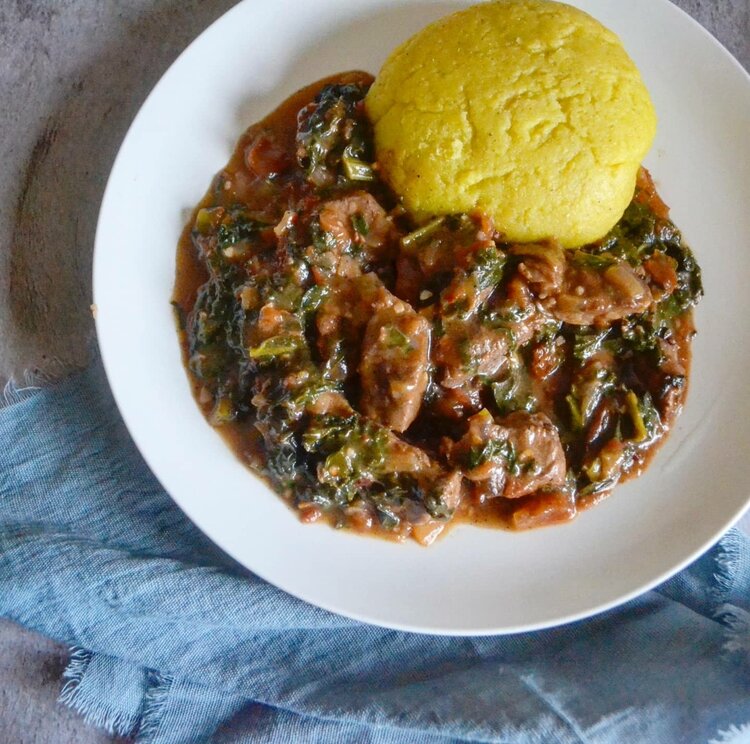 Sadza Nenyama (Beef and Kale Stew) — Dontmissmyplate: Easy, Unique ...