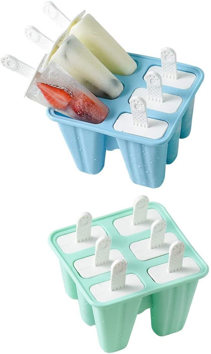 Helistar Popsicle Molds with Sticks