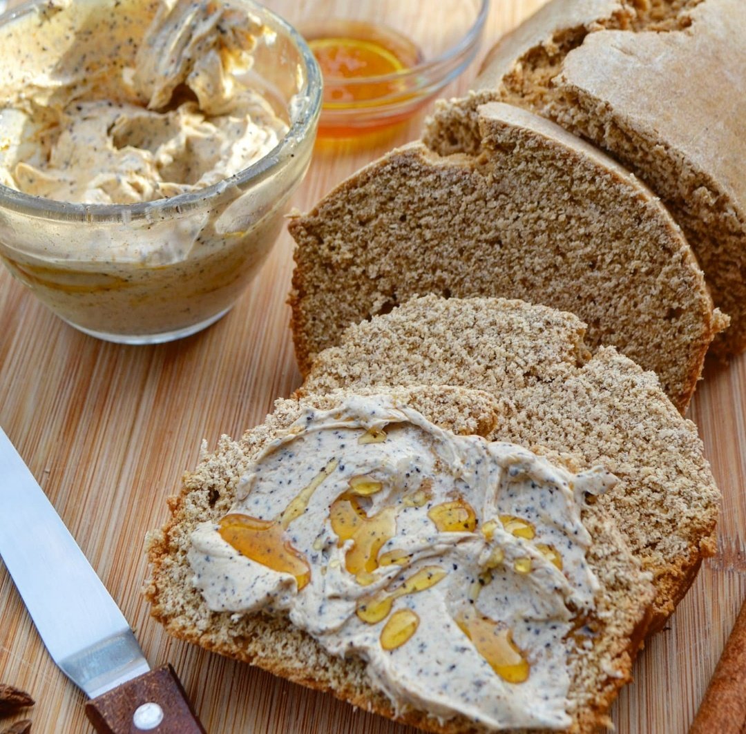 Veldt Bread with Masala Chai Tea Butter