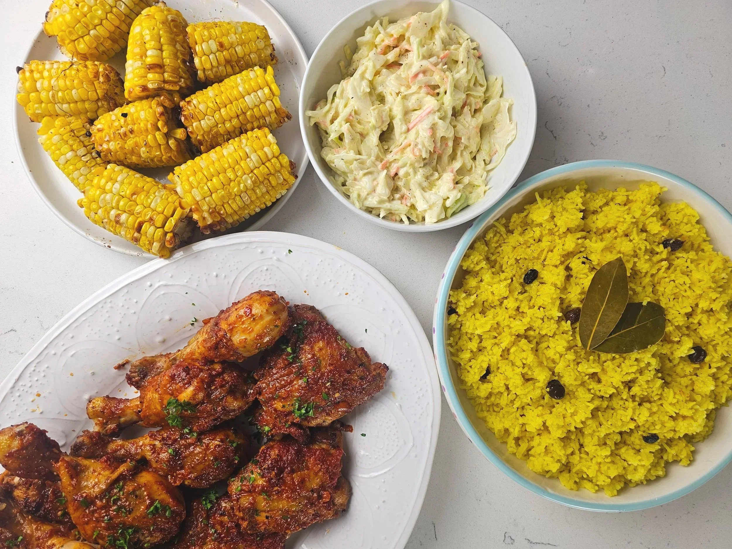 Peri-Peri Chicken Braai Plate with Cream Soda