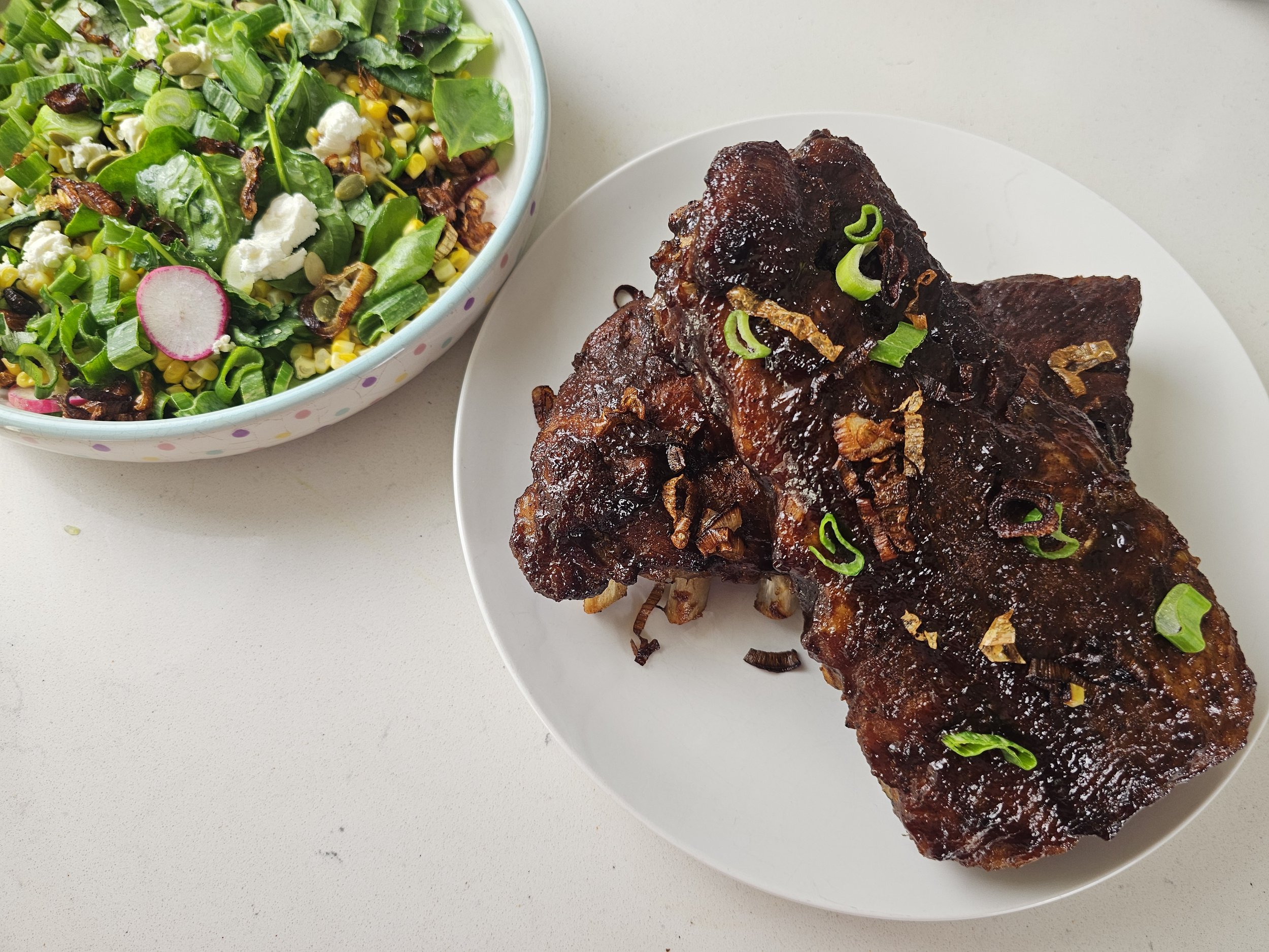 Tamarind-Glazed Baby Back Pork Ribs