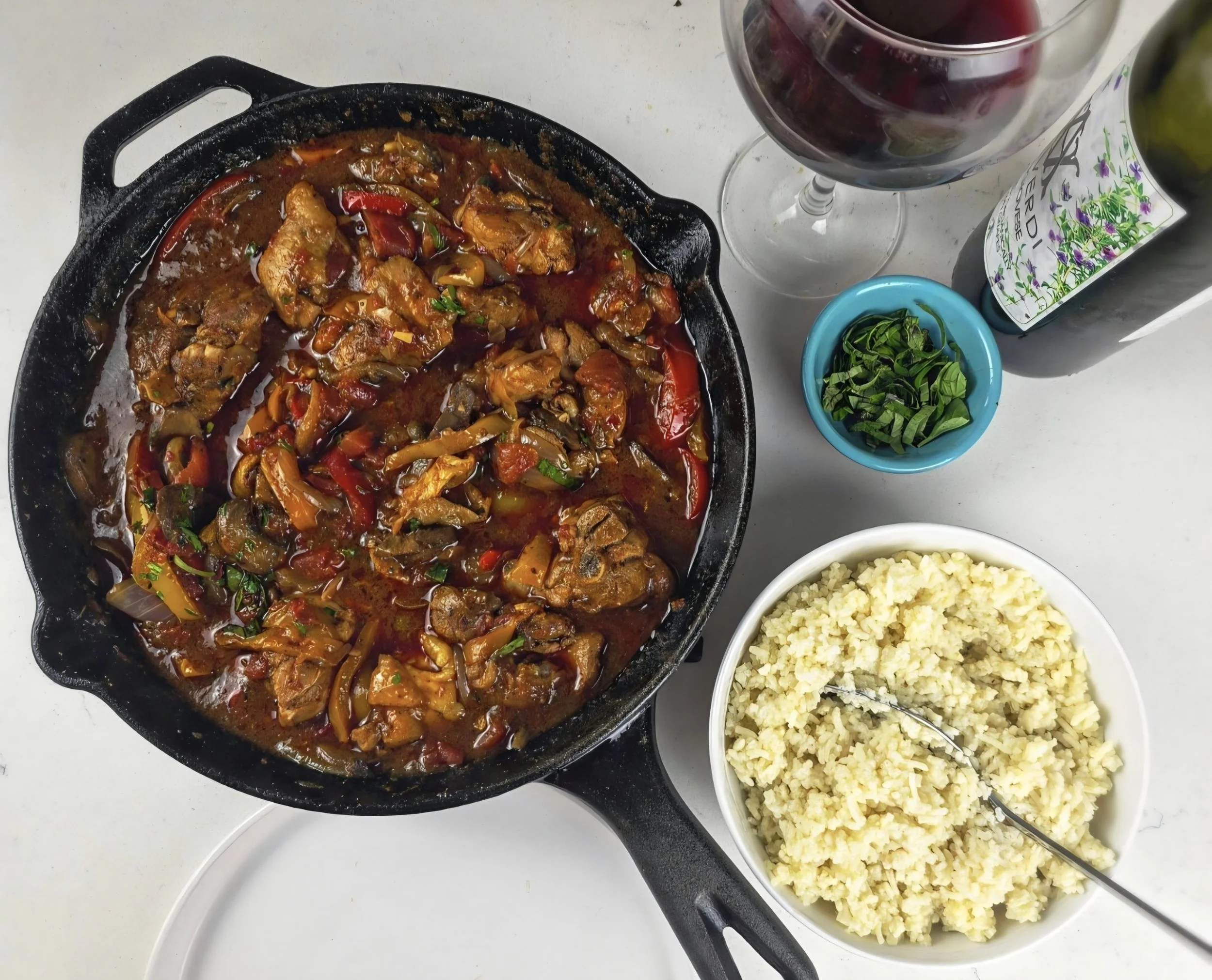 Mum's Chicken Cacciatore