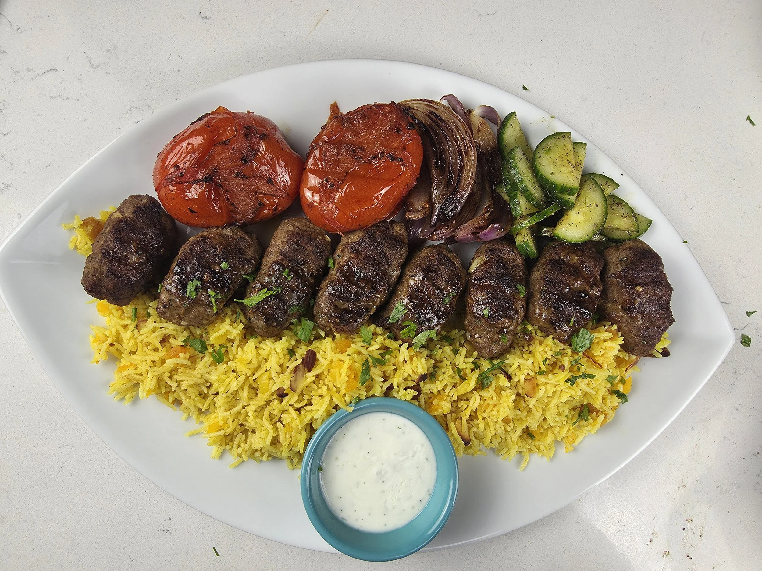 Lamb Kofta with Cape Malay Rice
