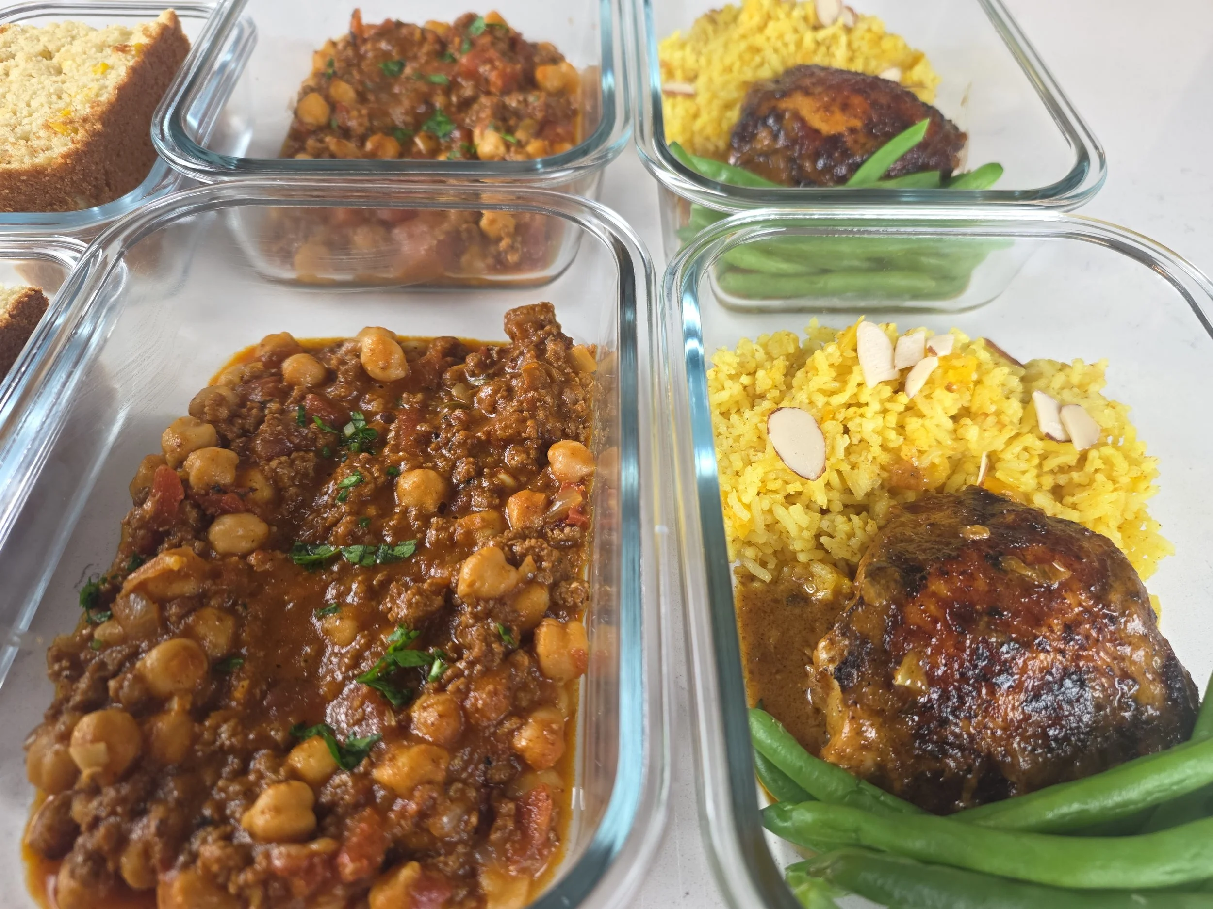 Meal Prep: Creamy Peri-Peri Chicken and Berbere Lamb Chili