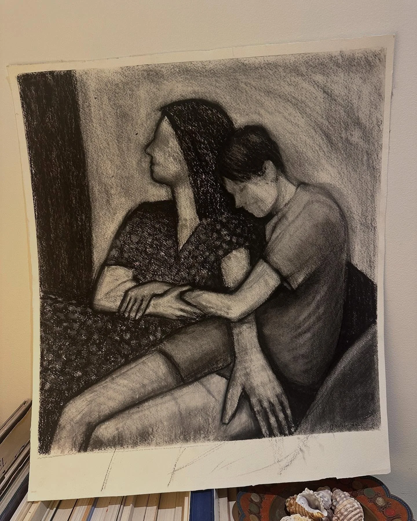 Mother and son by @owenratner 🤍🖤