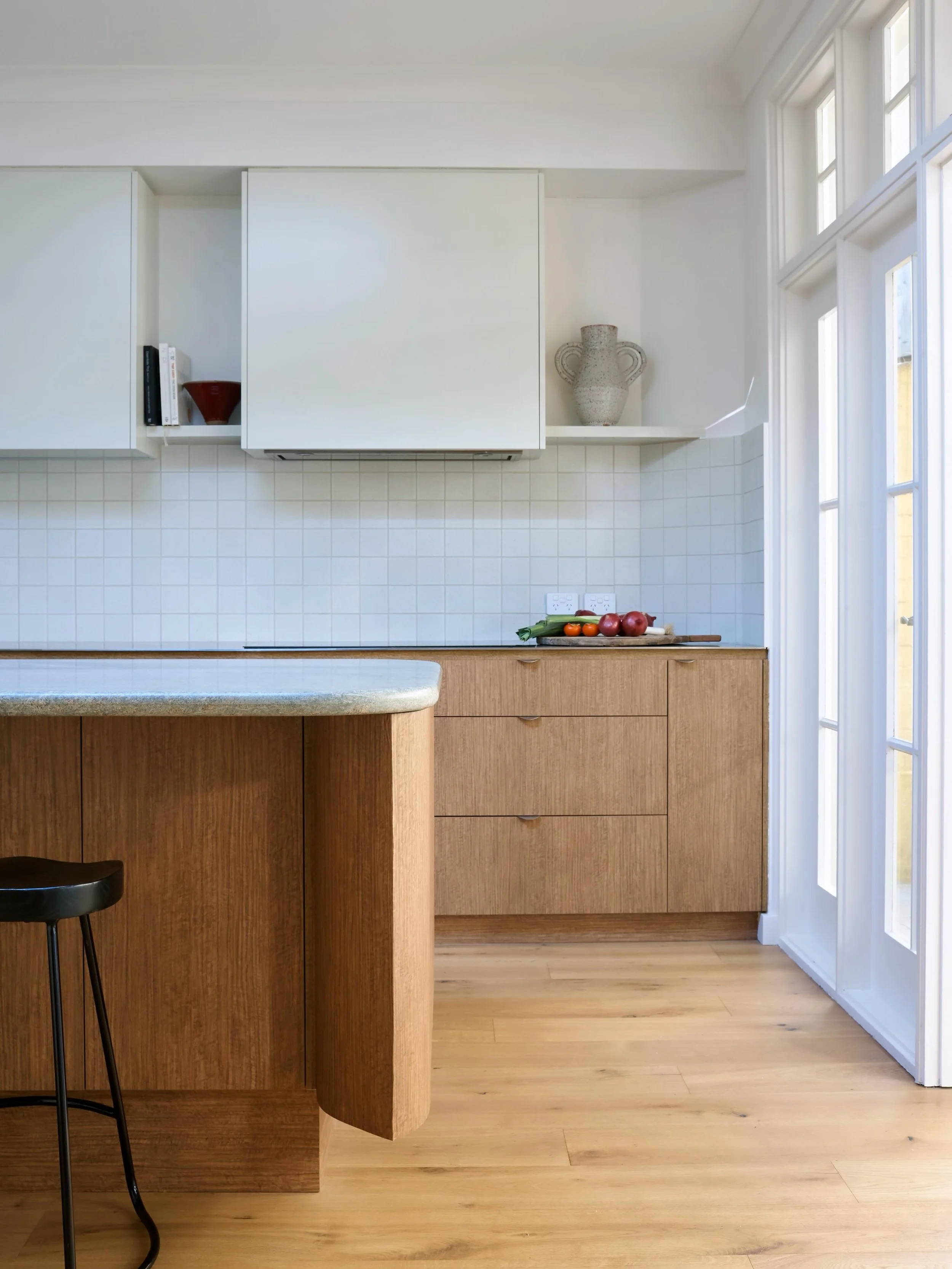 Concepts help tremendously with how any design direction develops. As soon as the word &lsquo;Japandi&rsquo; was mentioned during a client meeting for this kitchen it made the process of pulling all the elements together so much easier. 

The bespoke