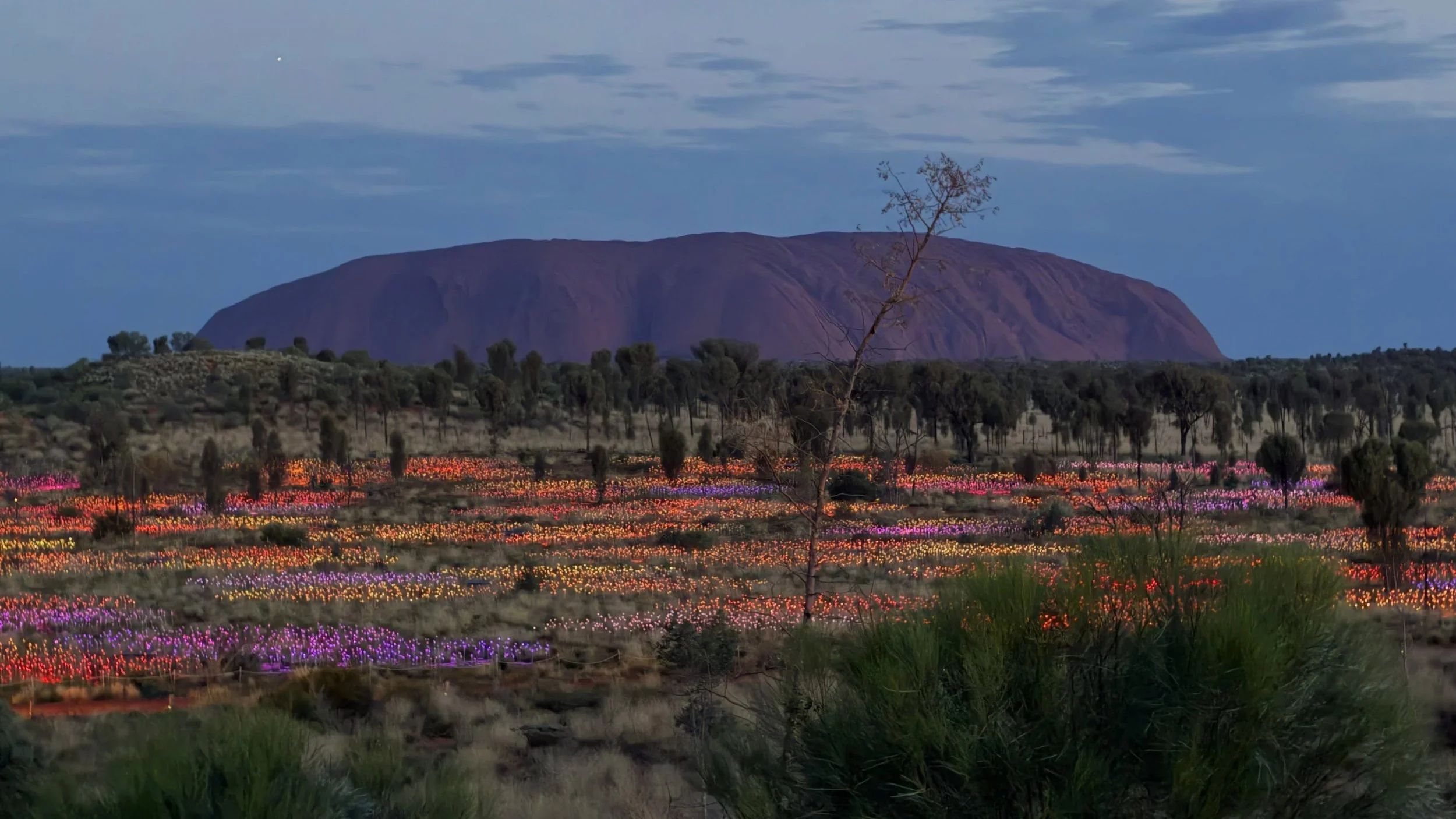 Uluru 🧡//// This landscape has left me speechless. The colours, wild flowers, immense beauty of it all was breathlessly inspiring.