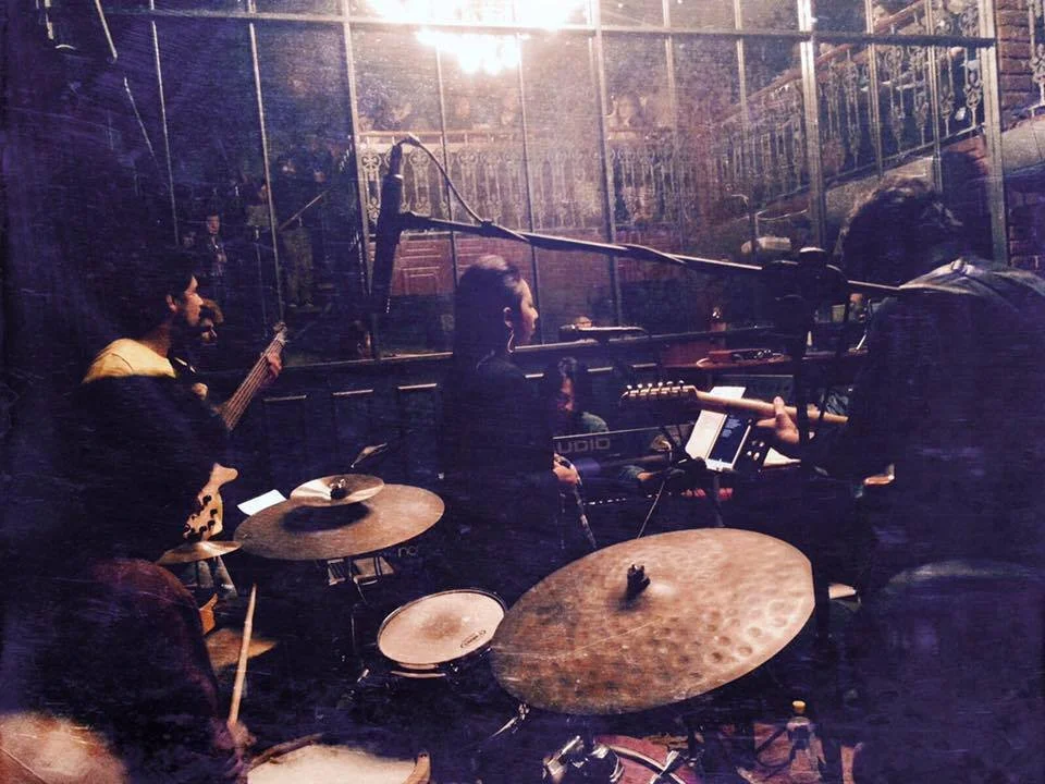  17.01.2016 // with Lucia at The Piano Man Jazz Club, Delhi 