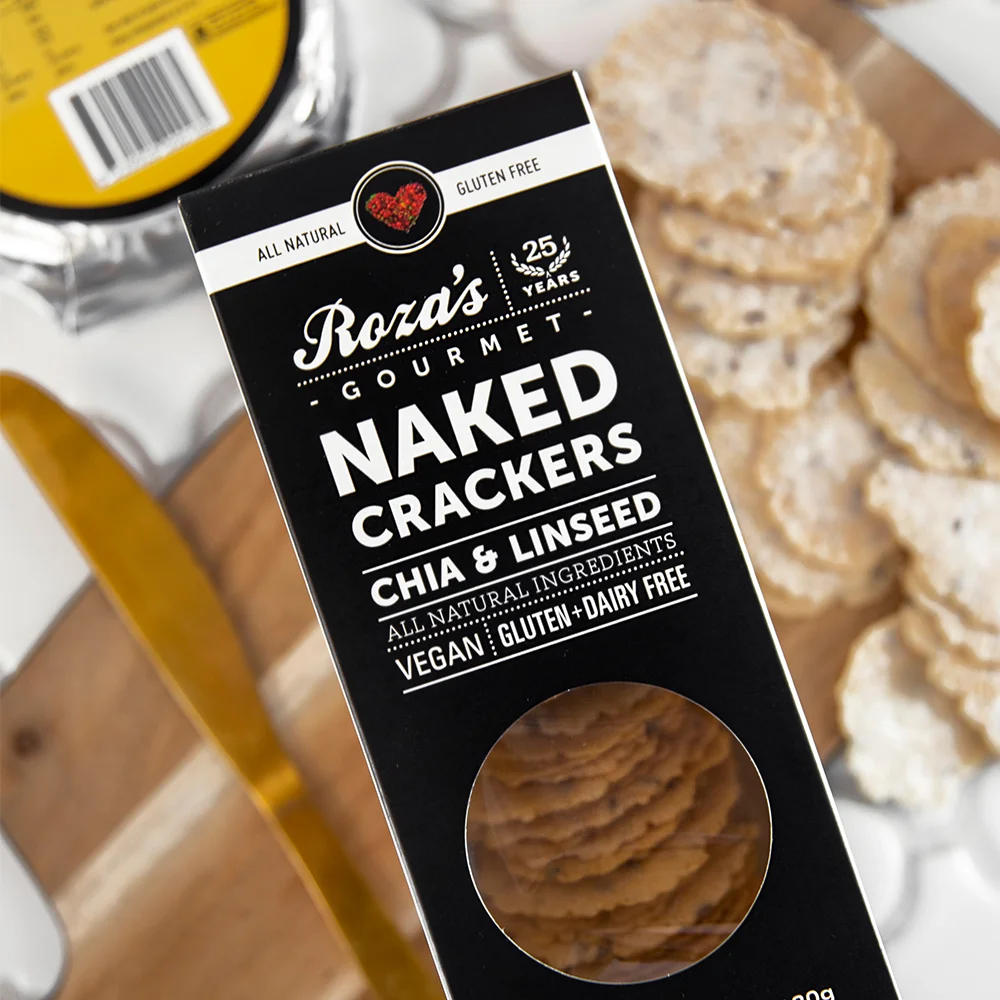 These Chia & Linseed crackers from @rozas.gourmet taste so good, you could almost forget about everything else on the cheeseboard!