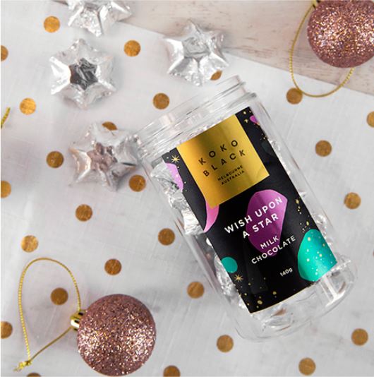 We’ve got SO many chocolate goodies from the  Koko Black  team. We’ll be wishing for these gorgeous chocolate stars!
