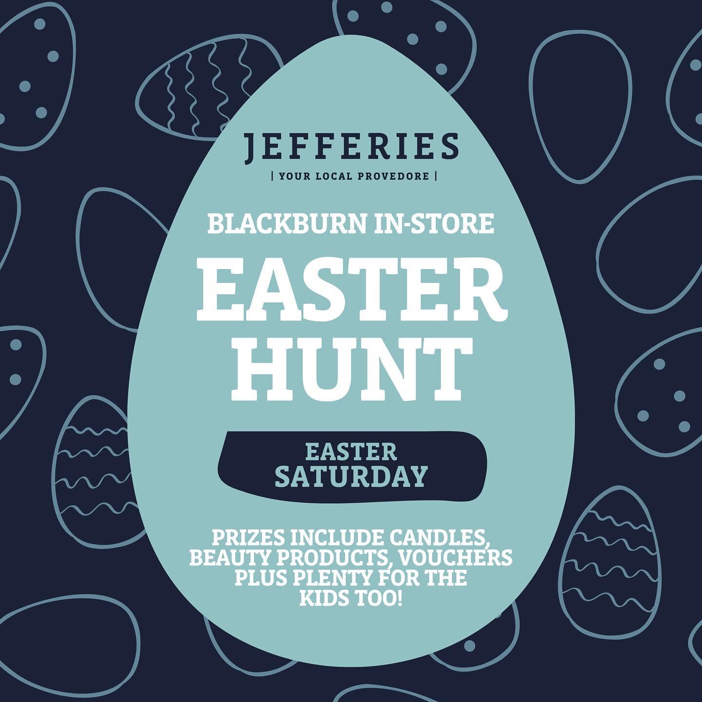 Who doesn&rsquo;t love a good old Easter Hunt! 🐰

Join us from 9am this Saturday at our new Blackburn store and keep your eyes out for a whole heap of giveaways spread in and around the store by the Easter Bunny!

The rules are simple, if you find a