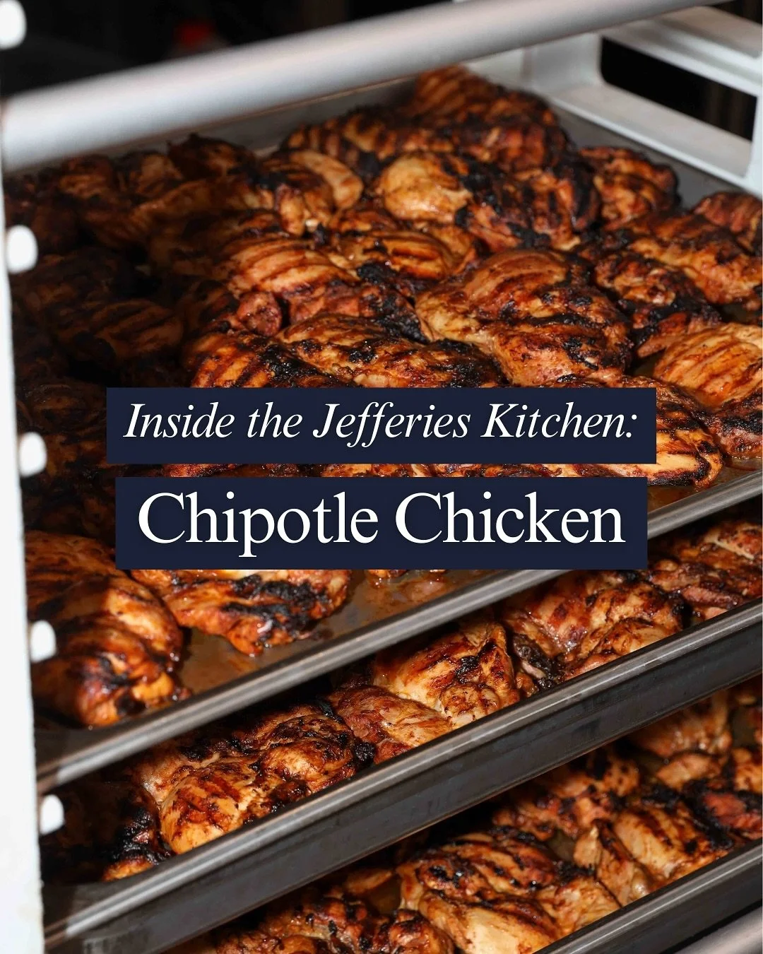 Take a behind-the-scenes look at the Jefferies Kitchen as our team of chefs prepare our newest ready-made meal.

Chipotle Chicken features char-grilled chicken with that authentic smoky flavour, golden roasted potatoes that are crispy on the outside 