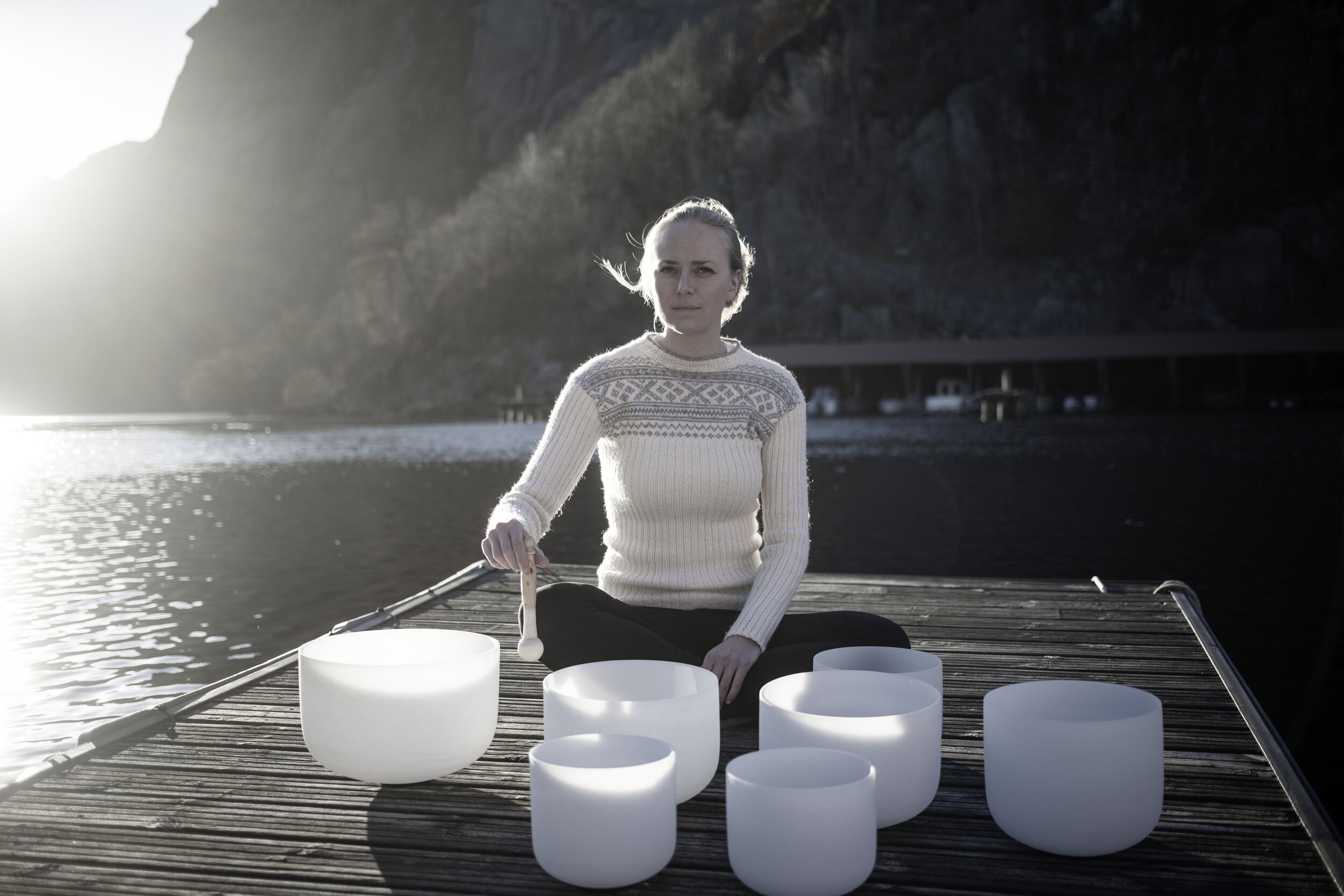 Crystal Singing Bowls Tove Moss