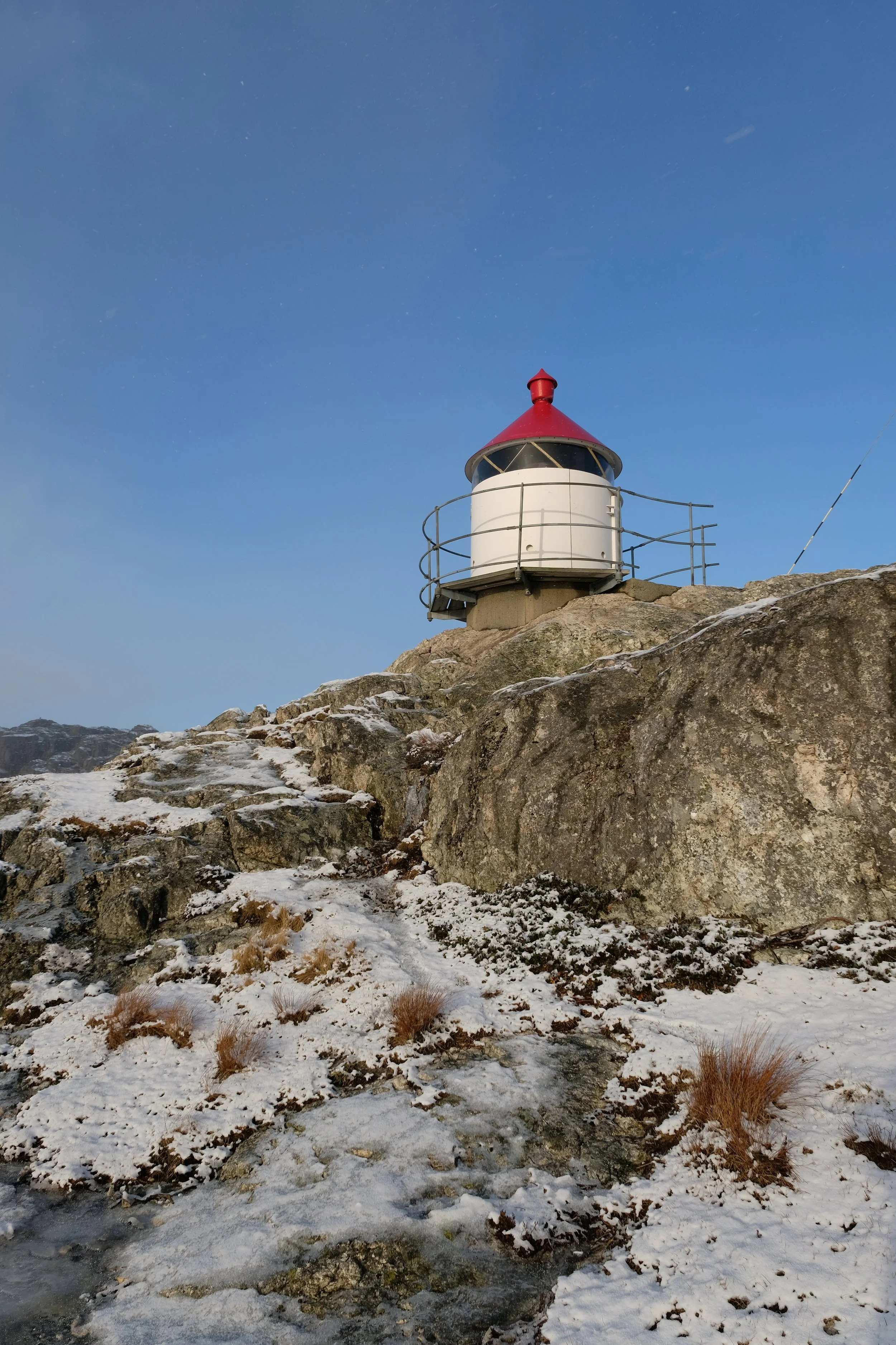 Hiking to the lighthouse (fyret) of Åna-Sira