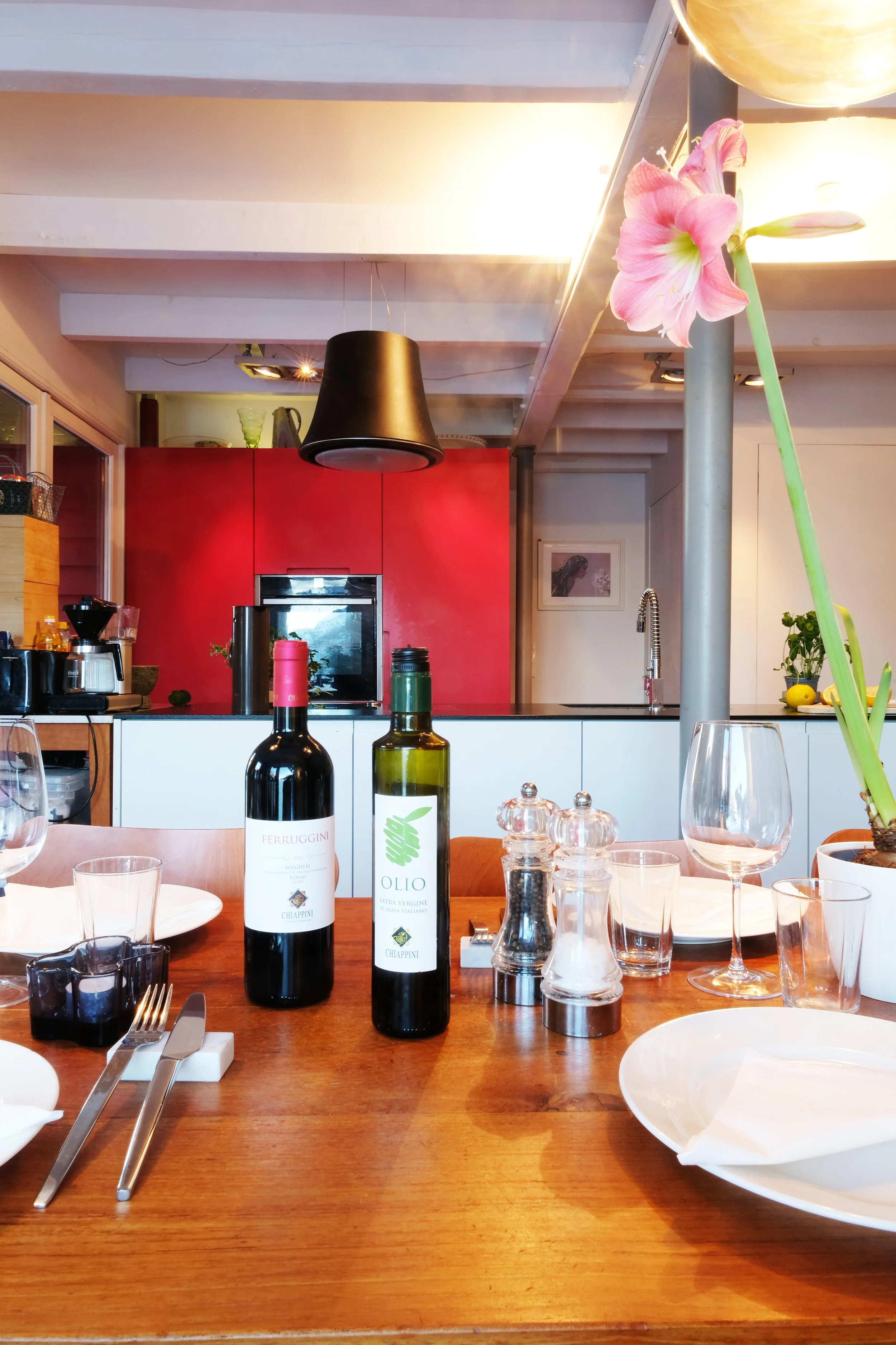 Kitchen: Food and its preparation are best when shared with others. Today, it is possibly this room that is the central part of the home.