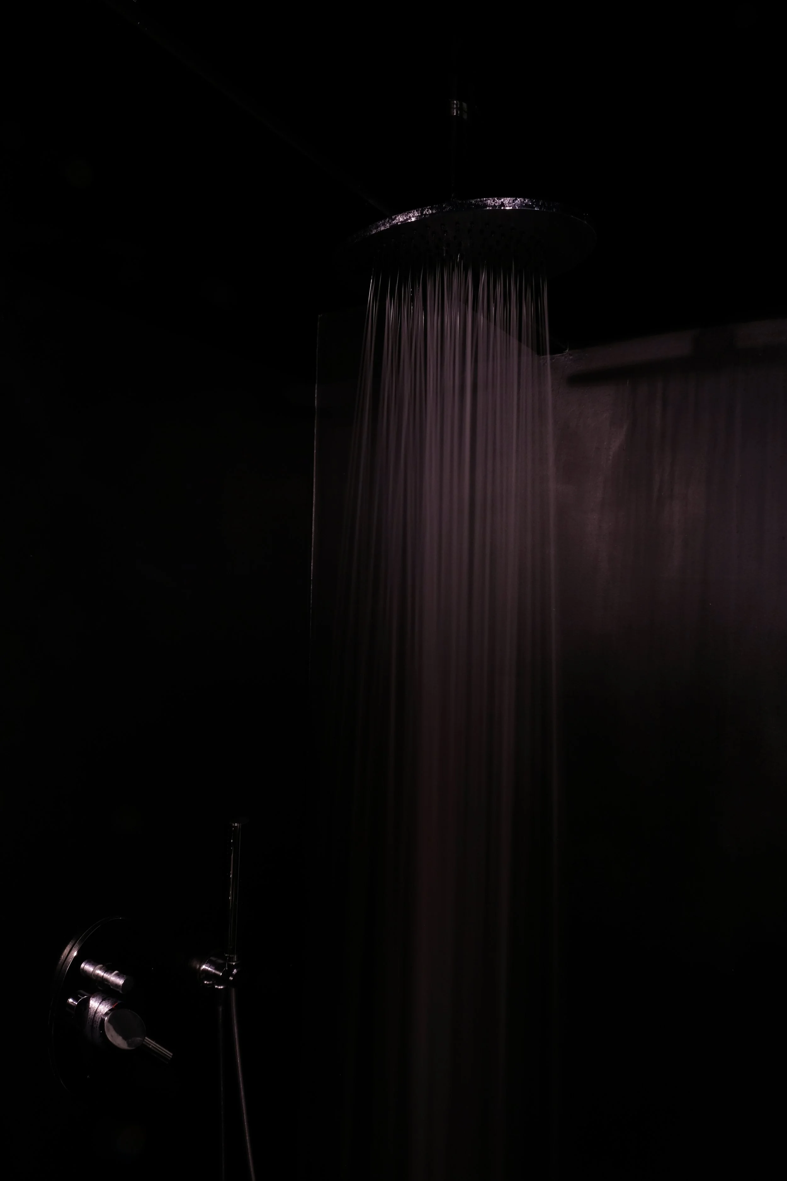 Private Wellness by Gessi Design. We have in total 3 bathroom on Logbua. Waterfall, gives you a relaxing experience. Mosaic makes the floor soft and warm.