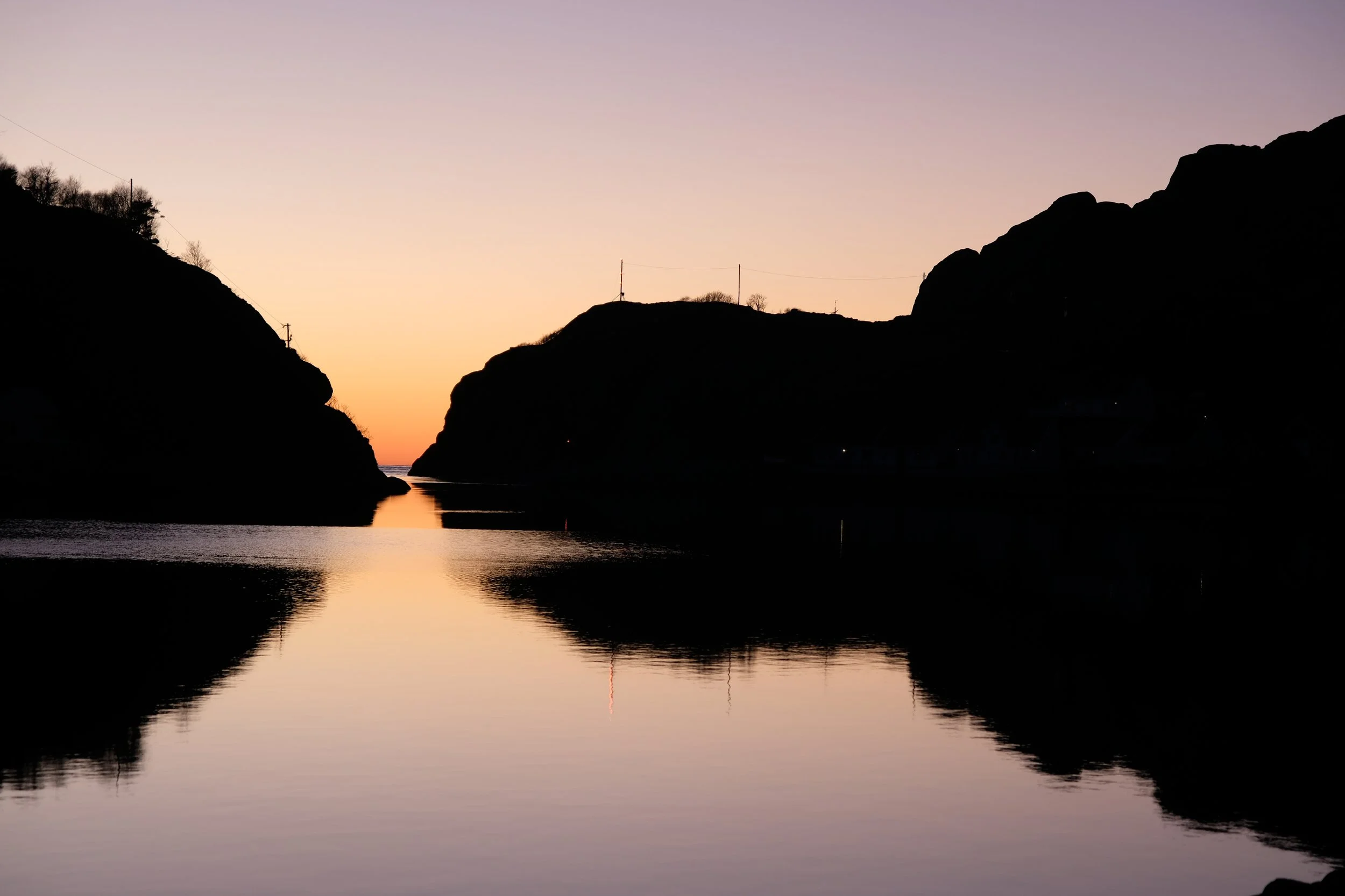 The Molo and Å-Gapet in Åna-Sira.