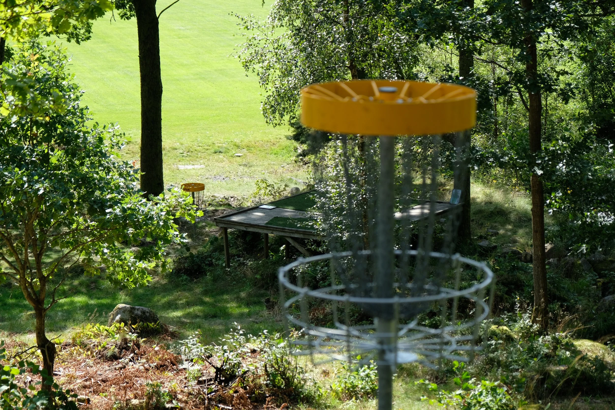 Åna-Sira Frisbee Golf Course just 500 m from Logbua.