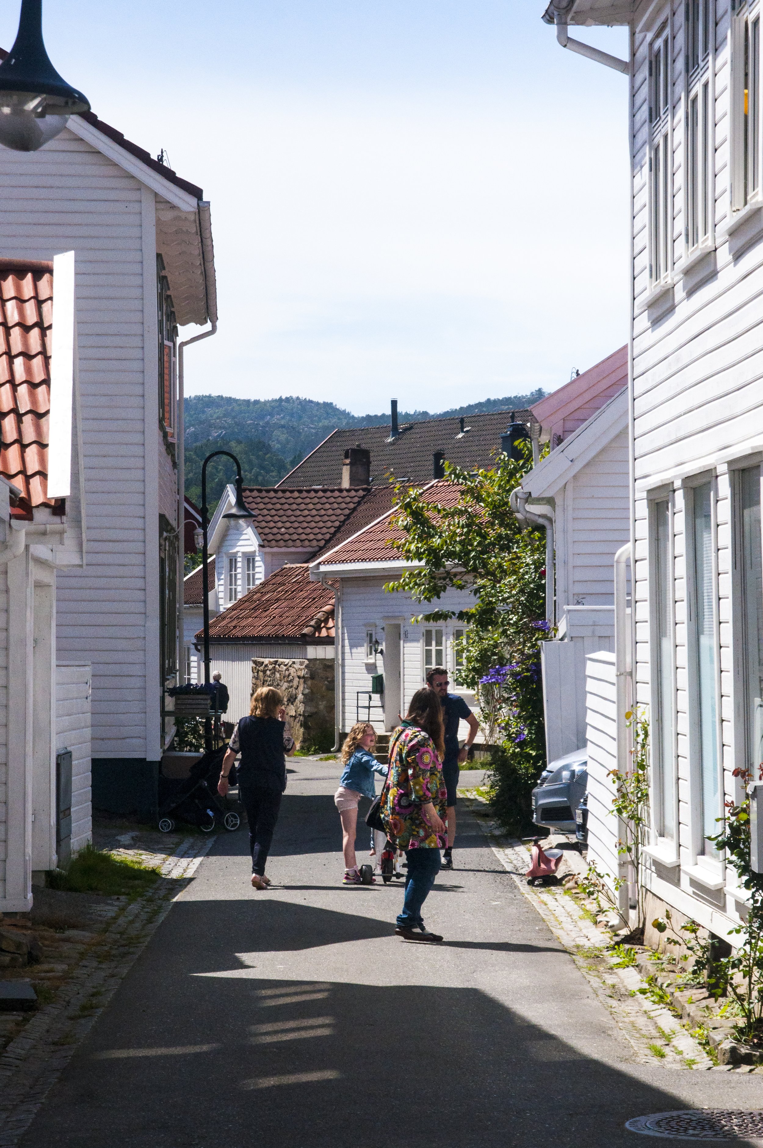 Flekkefjord, just 17 km from Logbua