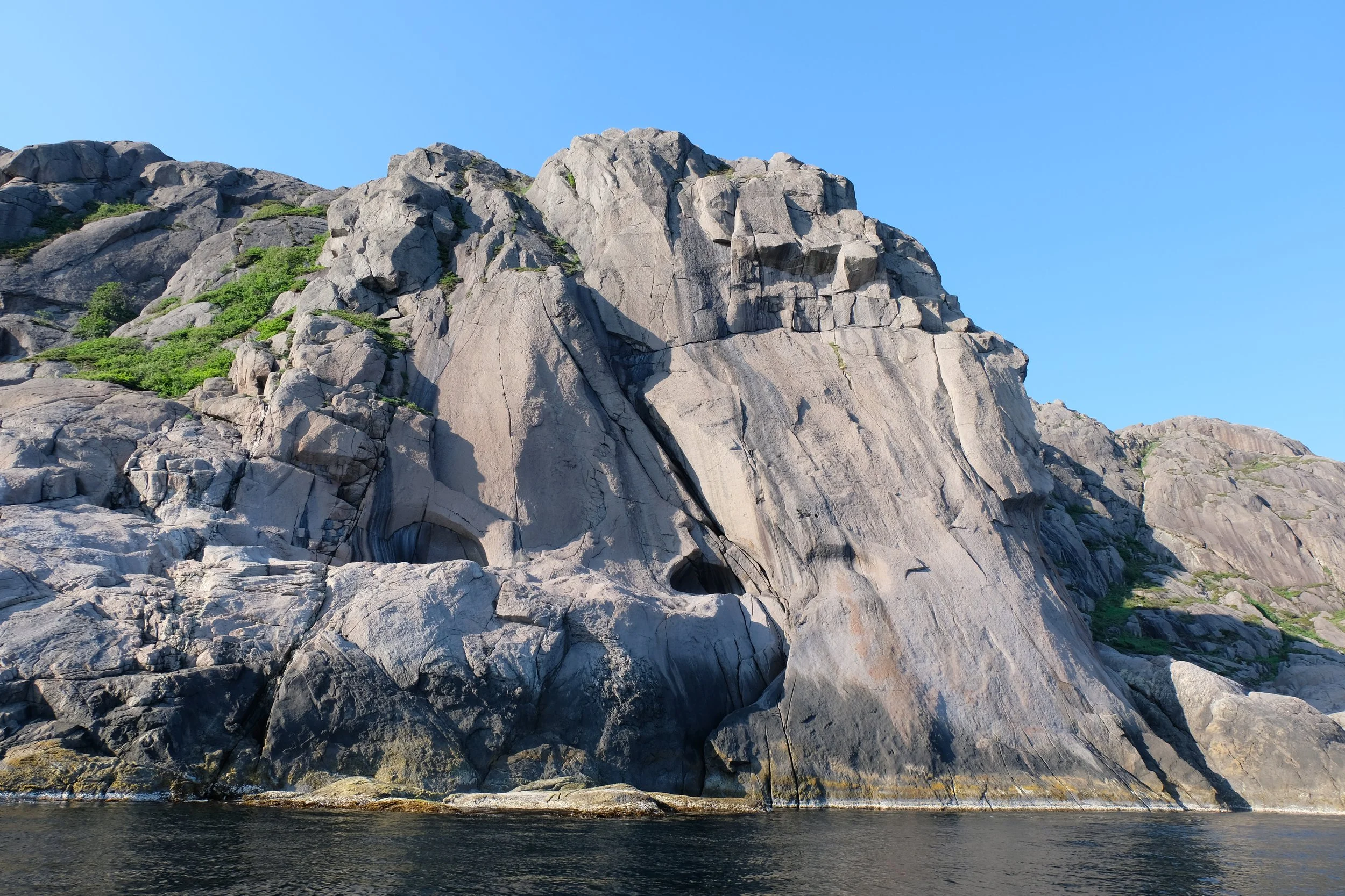 Potholes of Brufjell