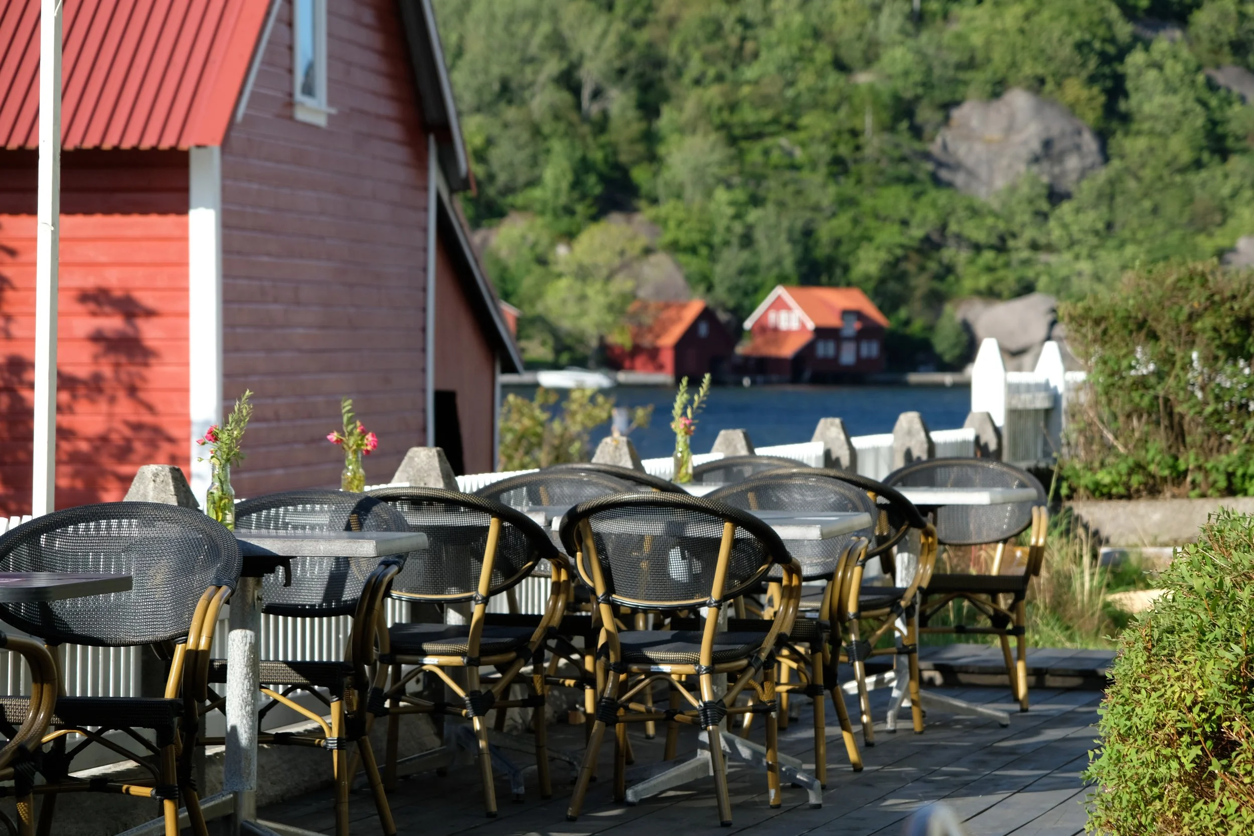 Oldemors Hage Cafe in Åna-Sira