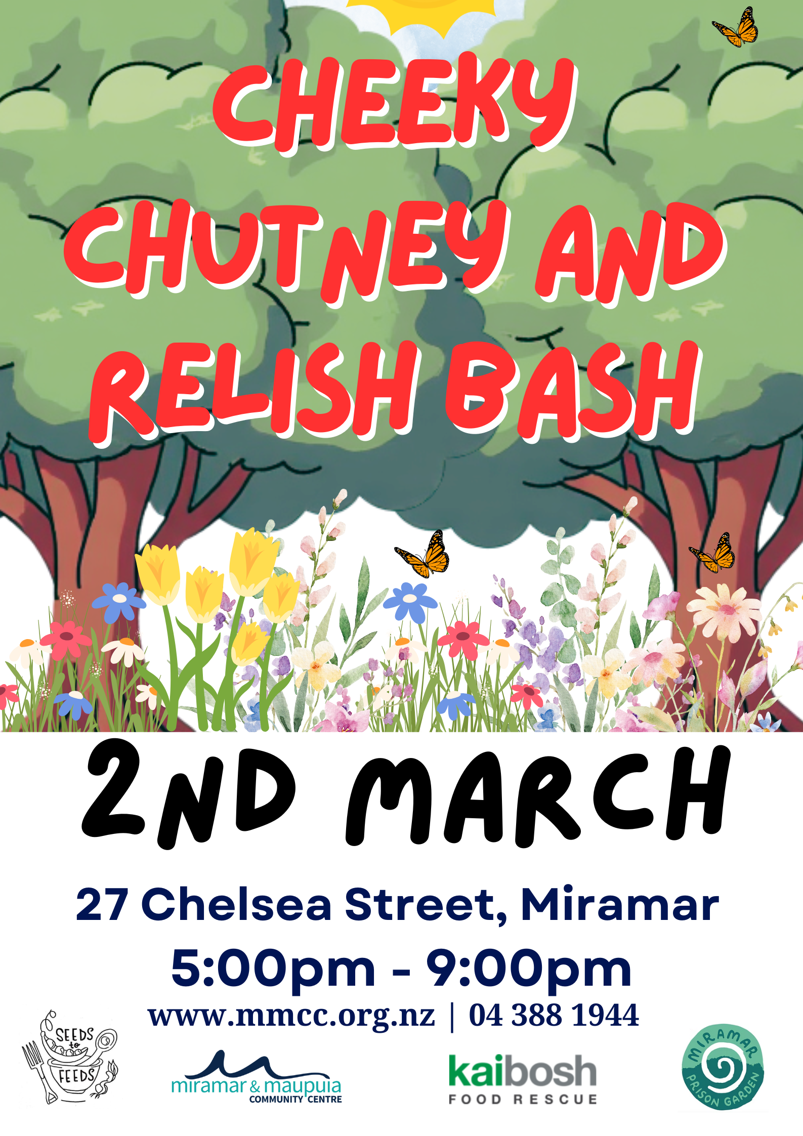 Cheeky Chutney and Relish Bash