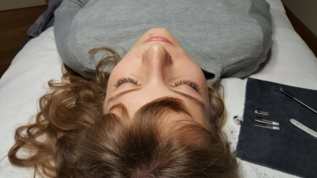 3D Wimpern Nachher