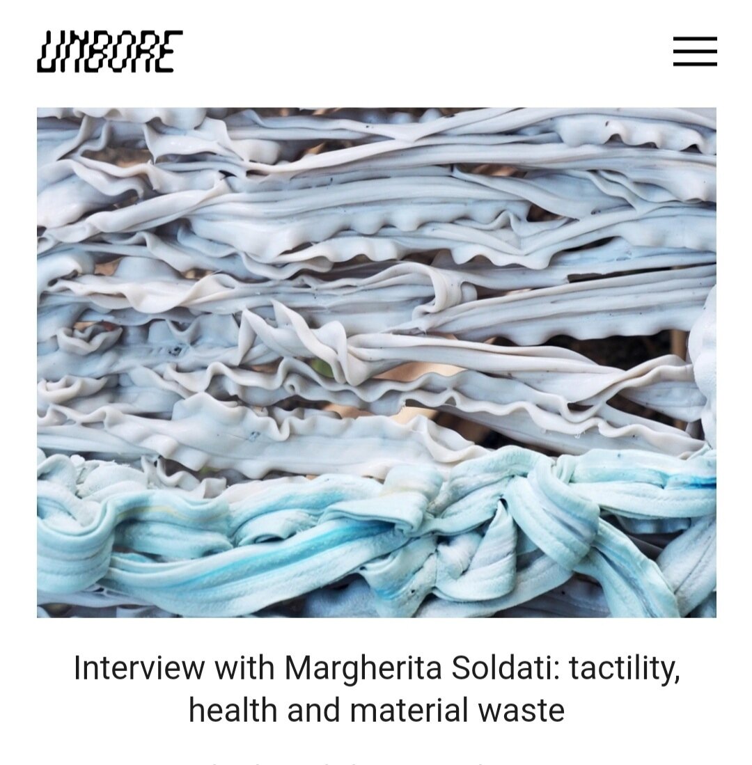 How does materiality impact our sense of touch and memory? ⁠
⁠
Gabriele Sankalaire (@gabrielesan) sat down with Unbore Advisory Member Margherita Soldati (@margherita.soldati) to discuss all things related to touch, health, material waste, and memory