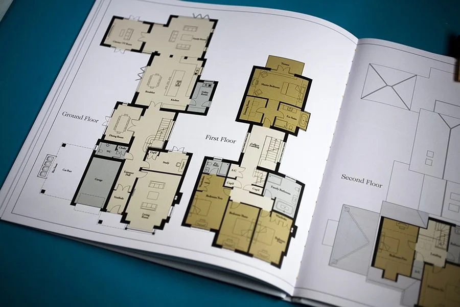 2D home floor plan