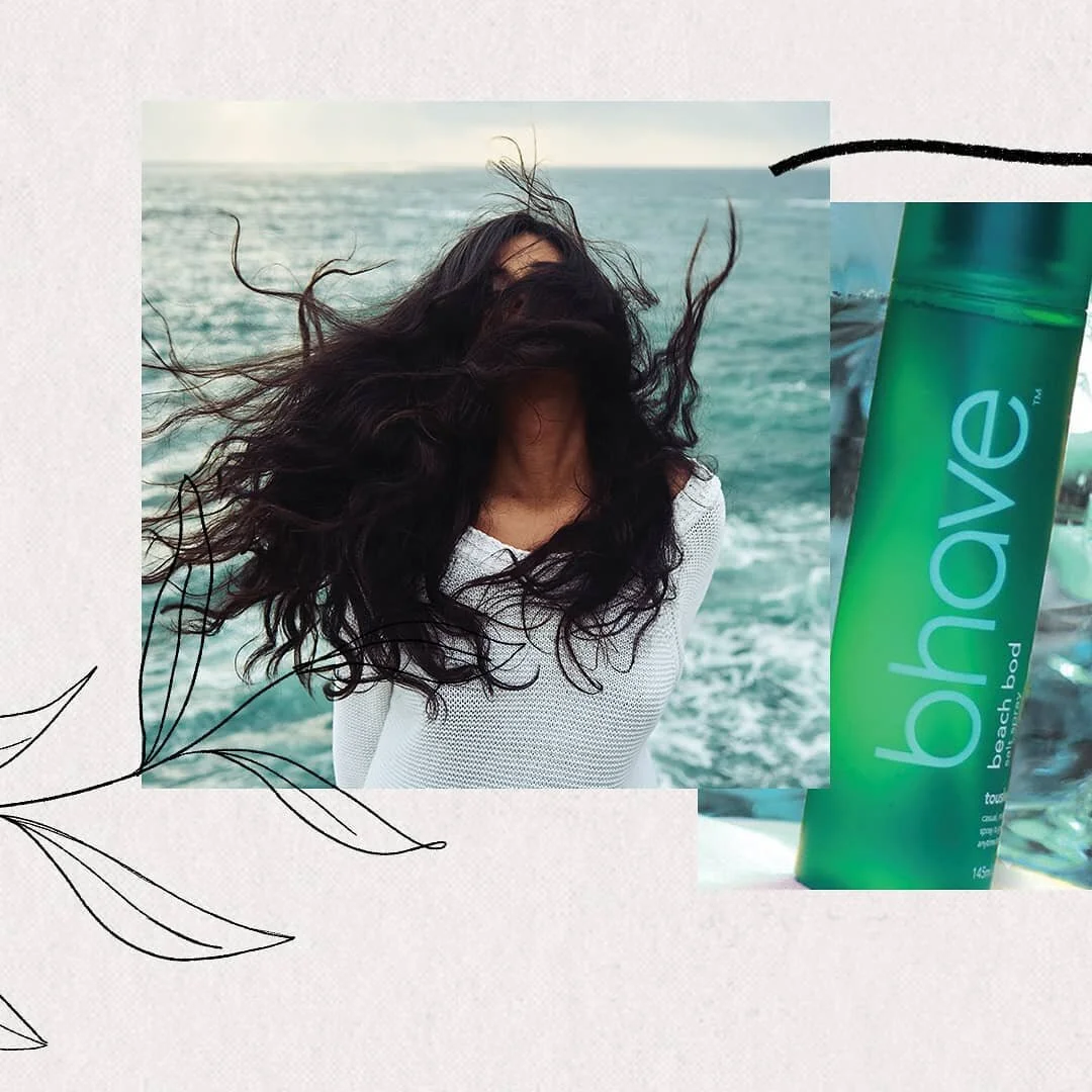 𝚜𝚊𝚕𝚝𝚢 𝚊𝚗𝚍 𝚑𝚊𝚙𝚙𝚢 🖤

We all wish we could keep the beach waves without the sand right?&nbsp;Sea salt sprays can create and retain beachy waves with a light hold. 

bhave's beach bod sea salt spray adds body and texture to fine/thin hair.

This product is NOT suitable if you have keratin treated hair. Salt-based products can reduce the lifespan of a keratin smoothing treatments so chat to us today to see if this product is right for you.