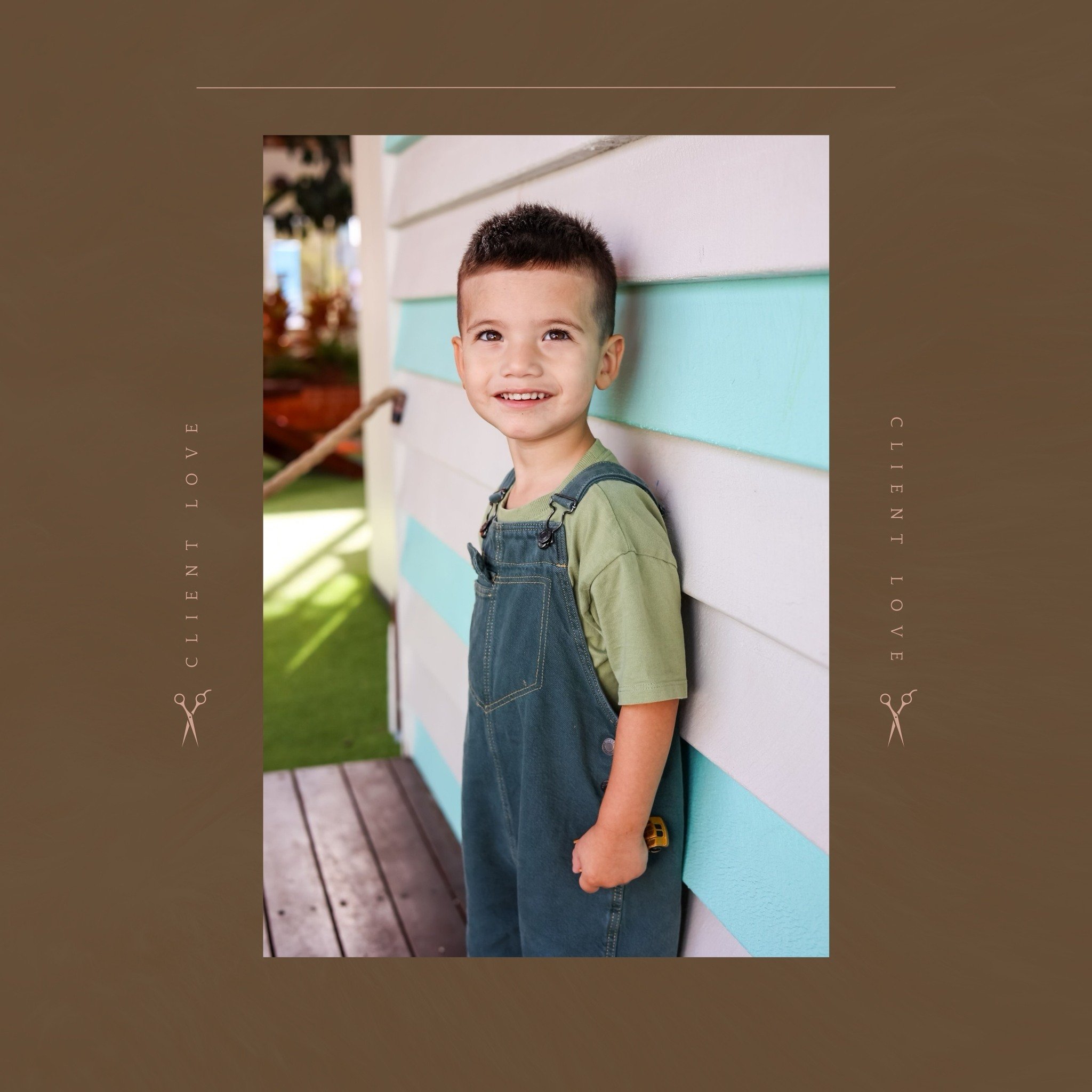Little Sebastian was all smiles for his fresh new haircut at Uno Hair Salon! ✂️✨ I love making kids feel comfortable and special during their visit. From playful styles to classic cuts, I ensure every child leaves feeling happy and confident. Thanks 