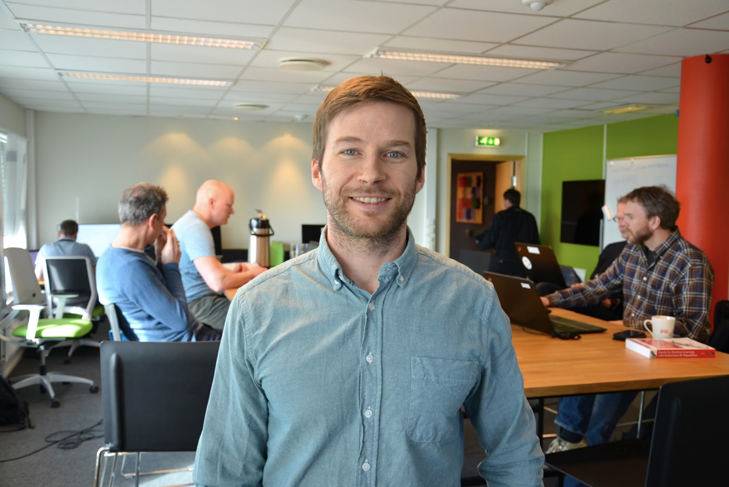 Vegard Flovik (ph.d) ledet kurset i maskinlæring.