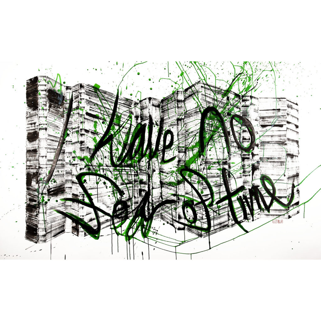 Urban Graffiti (Fear of Time) – green