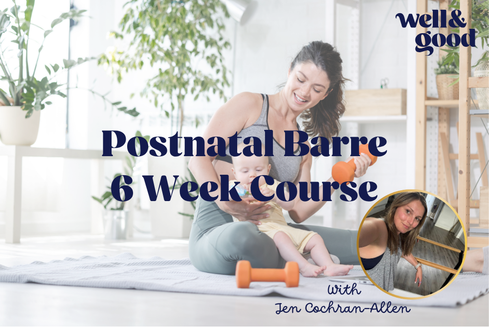 Postnatal Barre (6 week course) 