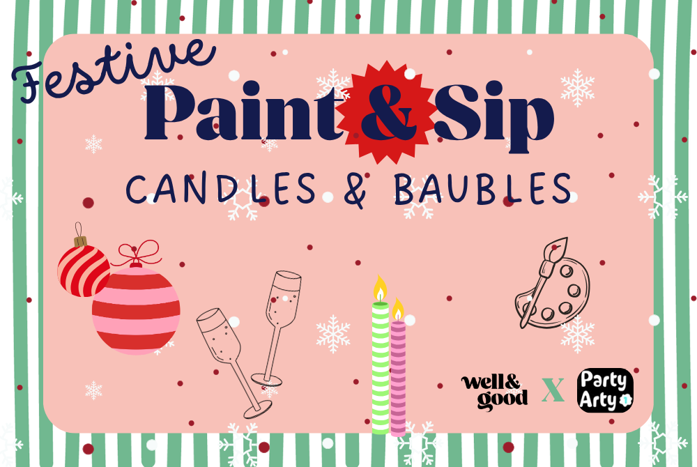 Festive Sip & Paint : Candles & Baubles
