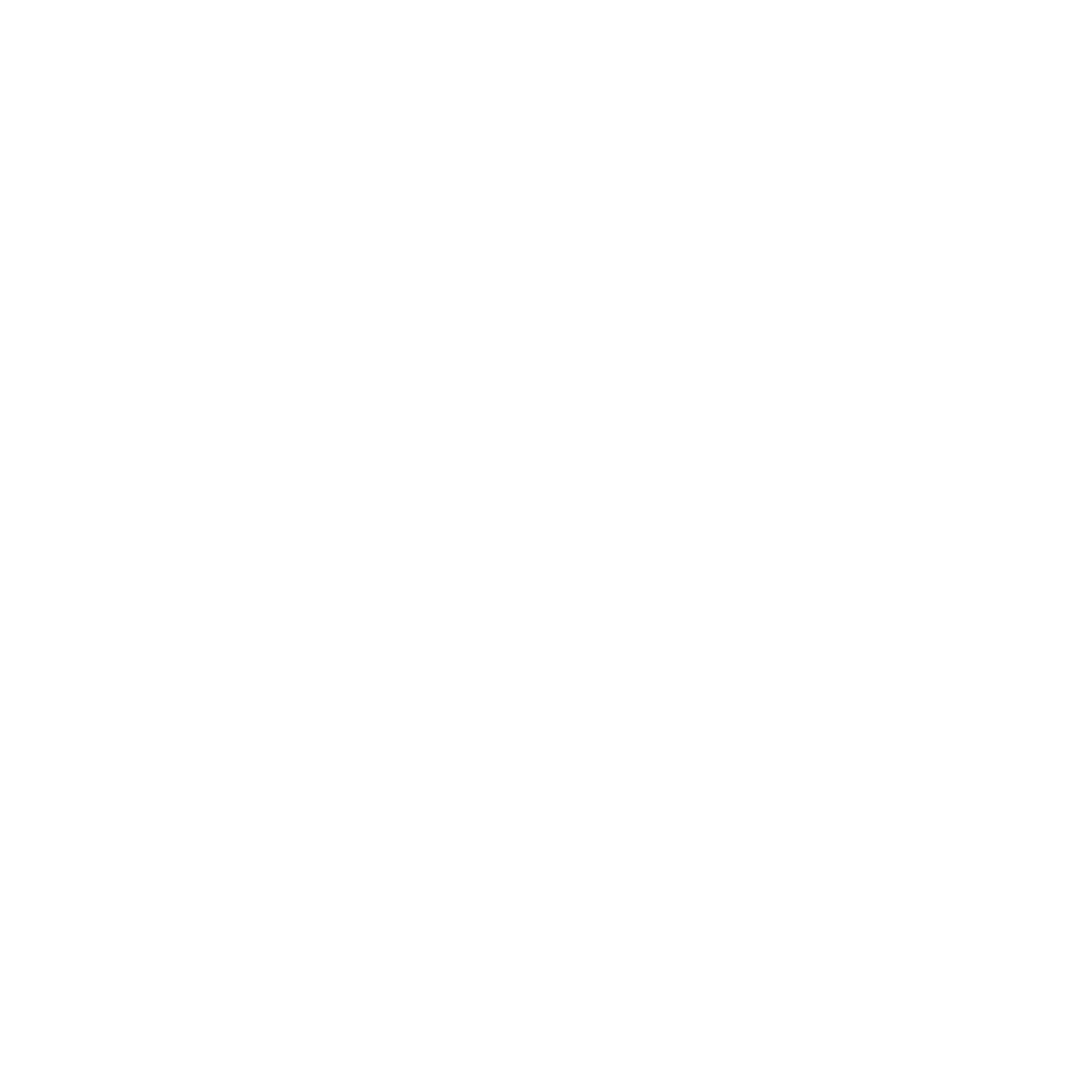 Black background with white stylized skull and crossbones design.