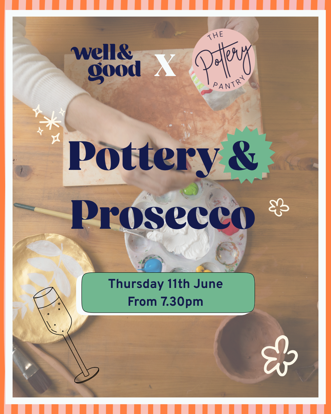 Pottery &amp; Prosecco