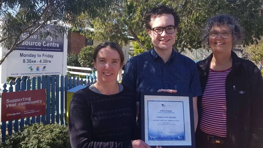 Winners at Victorian Learn Local Awards