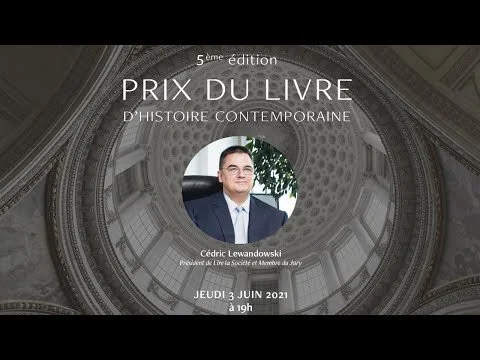 Prix du Livre d'Histoire contemporaine 2021 - Cédric Lewandowski (Copy)