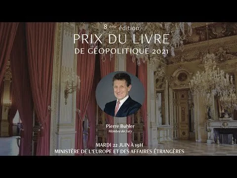 Prix du Livre de Géopolitique 2021 - Pierre Buhler (Copy)