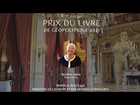 Prix du Livre de Géopolitique 2021 - Béatrice Giblin (Copy)