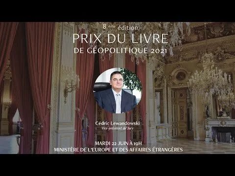 Prix du Livre de Géopolitique 2021 - Cédric Lewandowski (Copy)