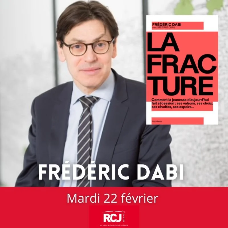 Frédéric Dabi est l'invité de Luce Perrot dans "Lire la Politique" sur RCJ (Copy)
