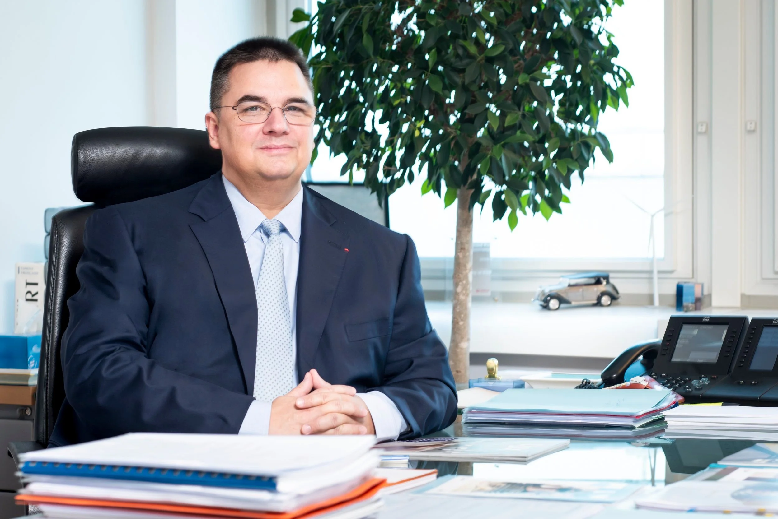 Cédric Lewandowski, Directeur exécutif groupe EDF en charge de la direction du Parc Nucléaire et Thermique,Président de Lire la Société